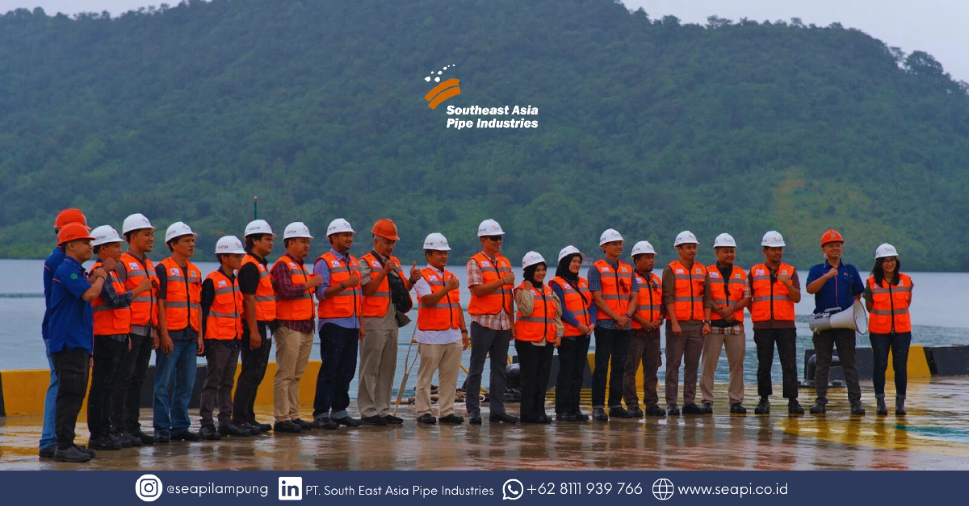 PT. Pertamina Gas & PT. Bumi Siak Pusako Zapin Visit PT. SEAPI: Strengthening Domestic Industry Synergy and Collaboration