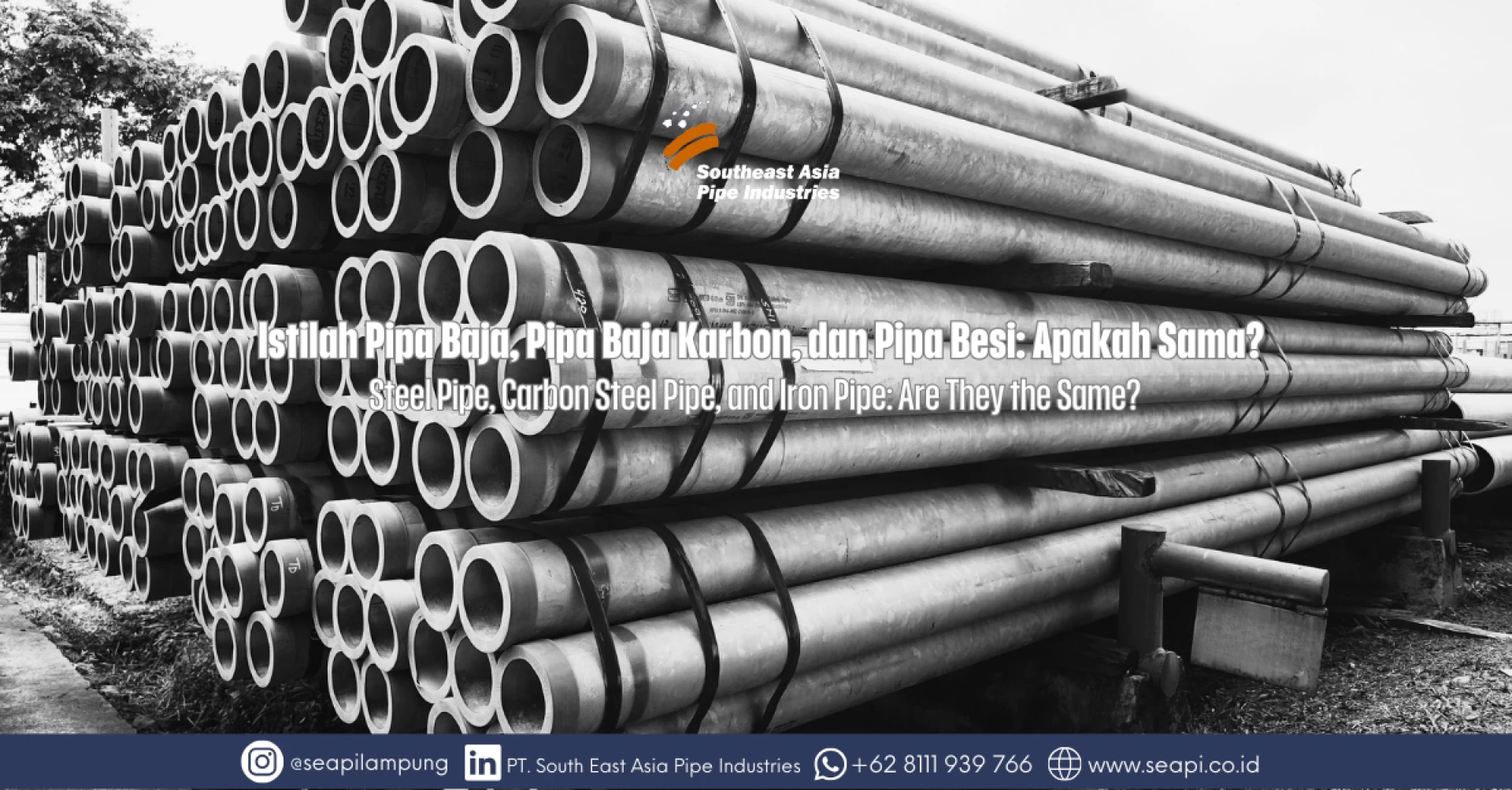 Steel Pipe, Carbon Steel Pipe, and Iron Pipe: Are They the Same?